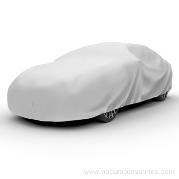 silver aluminum fabrics nylon car cover breathable